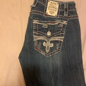 COPY - Rock Revival Ledford Relaxed Straight Jeans